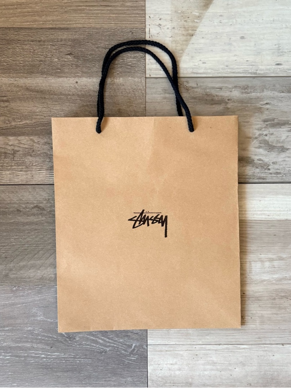 Stussy Paper Shopping Gift Bag 12x14x8